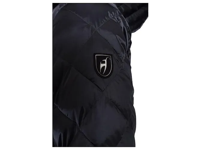 Autre Marque toni marinero, Chaqueta de esquí Flora con ribetes de pelo. Negro 