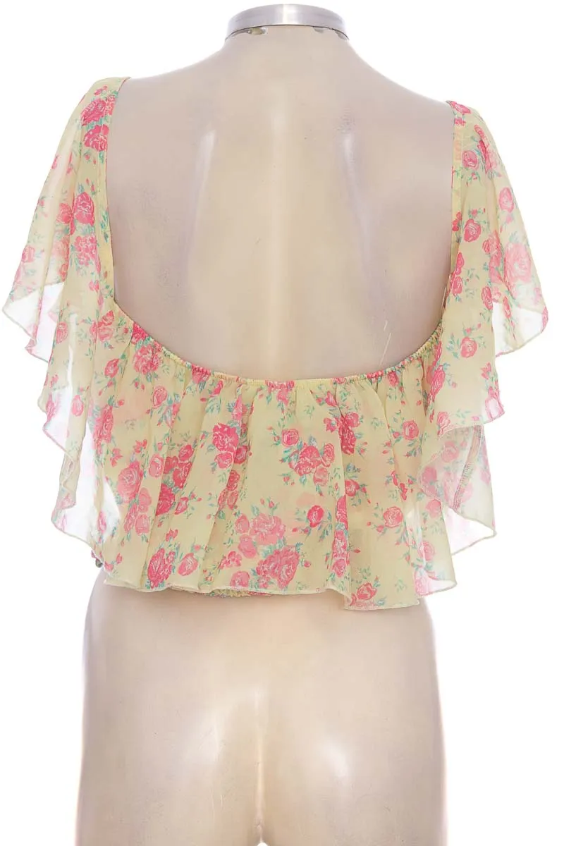 BLUSA COLOR AMARILLO  STOP