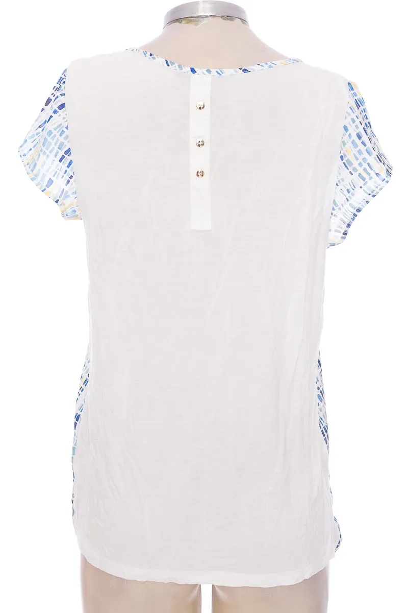 BLUSA COLOR AZUL  ESPRIT