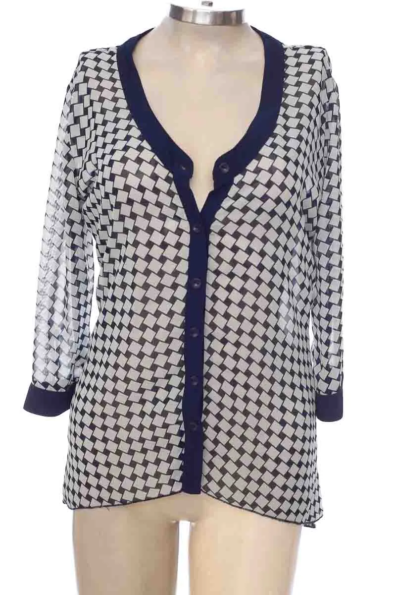 BLUSA COLOR AZUL  XUSS