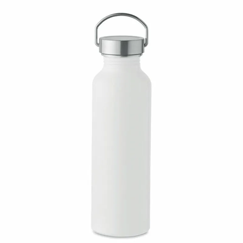 Botella de aluminio reciclado con logo 500 ml. Albo