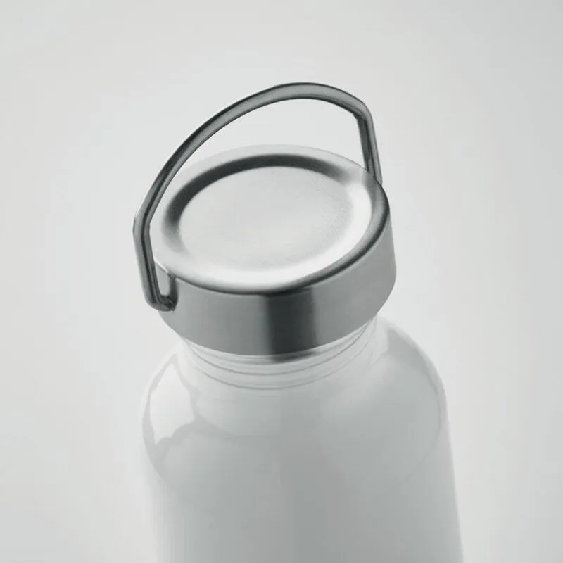 Botella de aluminio reciclado con logo 500 ml. Albo