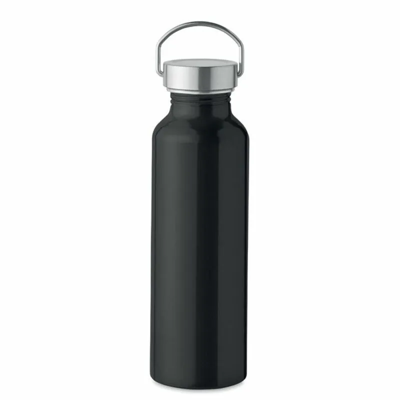 Botella de aluminio reciclado con logo 500 ml. Albo