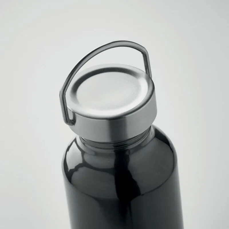 Botella de aluminio reciclado con logo 500 ml. Albo
