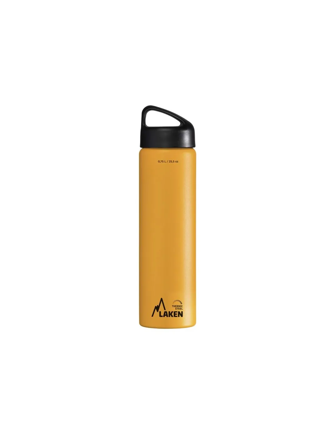 Botella térmica Laken acero inoxidable 18/8 0,75L Amarillo