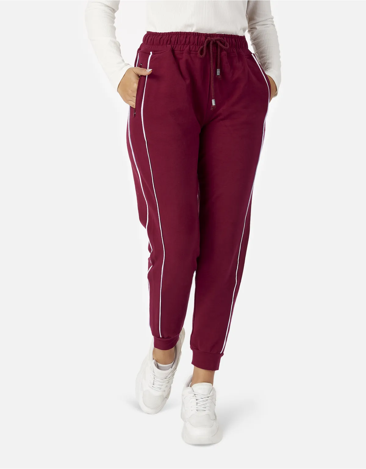 Buzo regular fit rojo