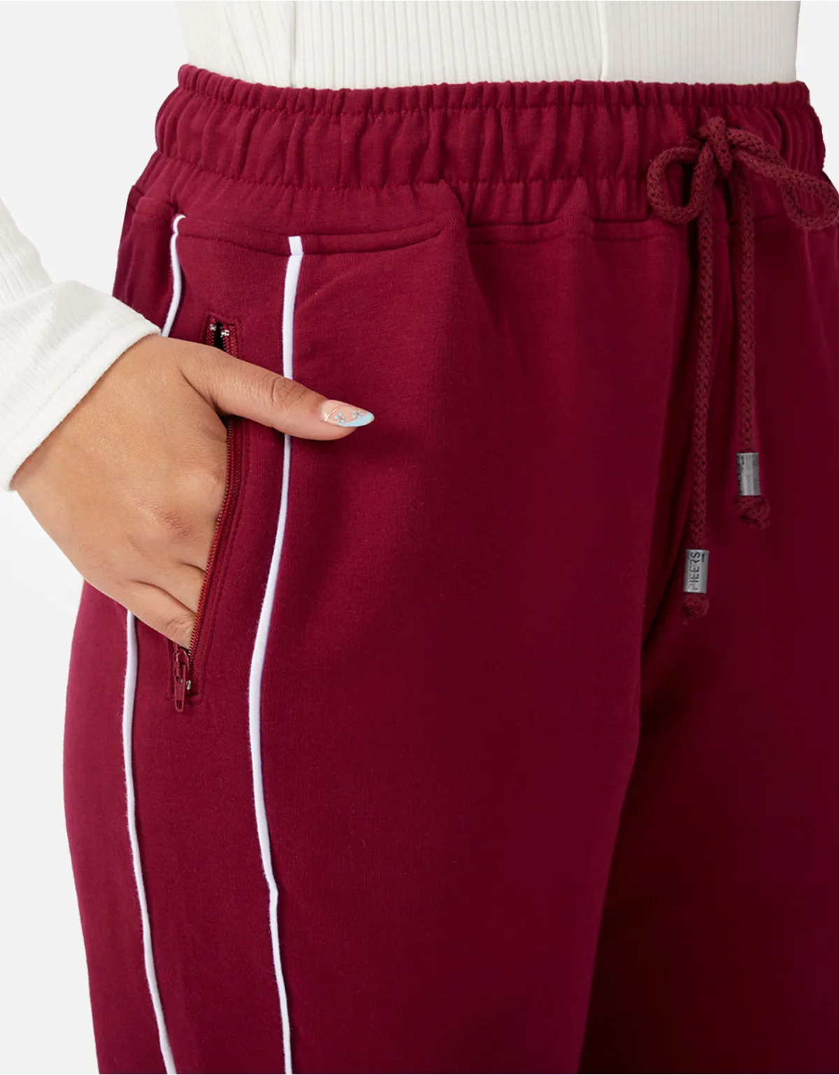 Buzo regular fit rojo