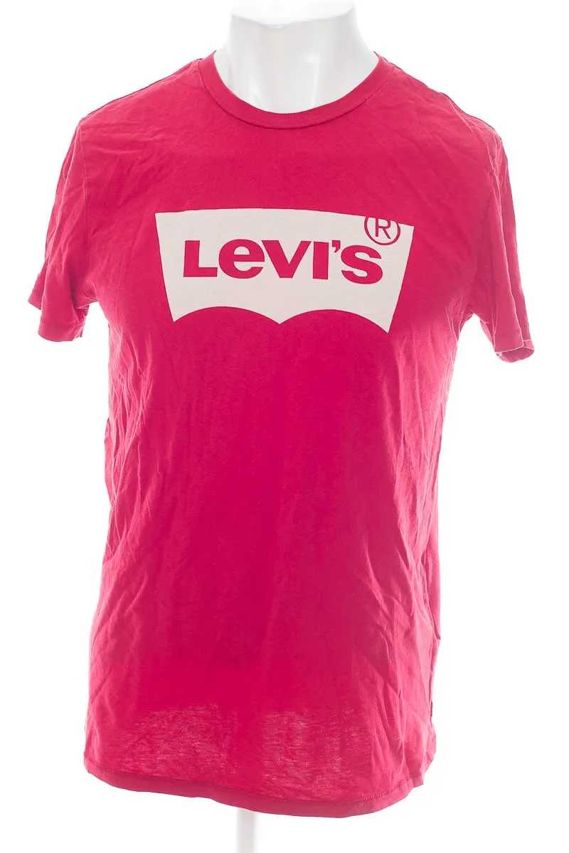 CAMISETA COLOR ROJO  LEVIS