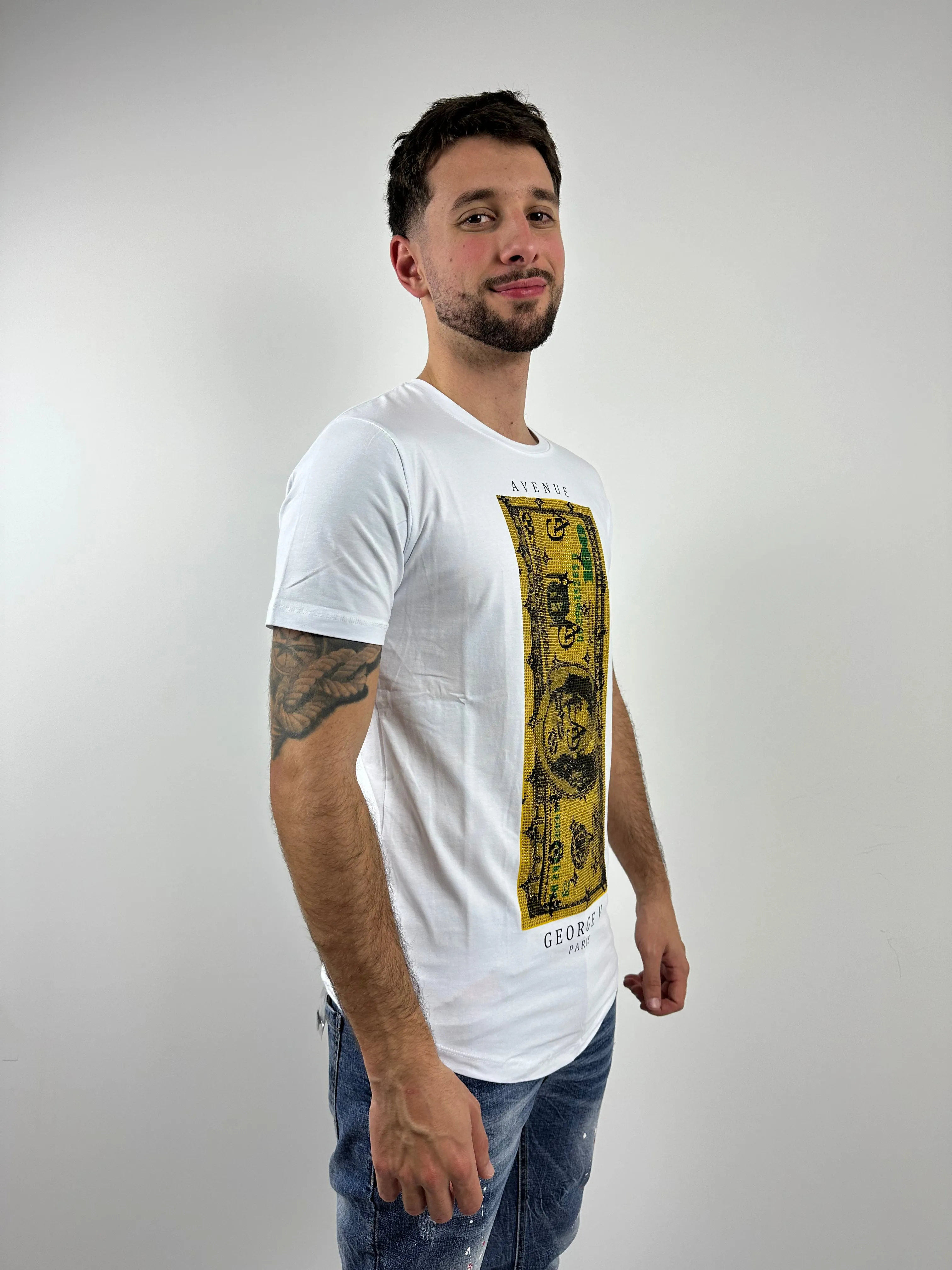 CAMISETA GEORGE V  GV2069 WHT