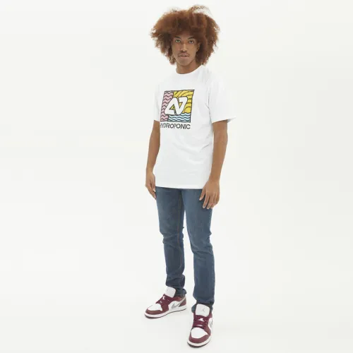 CAMISETA HYDROPONIC HOMBRE MANGA CORTA 2350101 SWELL SS WHITEBLANCO