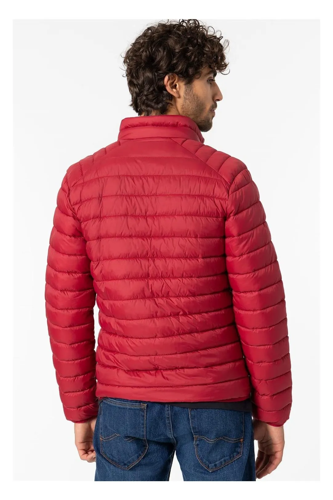 Cazadora acolchada Koro rojo