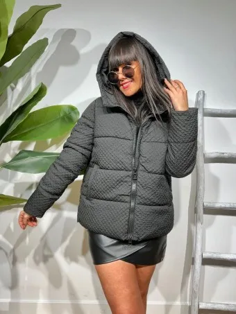 Chaqueta Acolchada KLISSE Negro