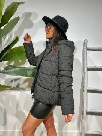 Chaqueta Acolchada KLISSE Negro