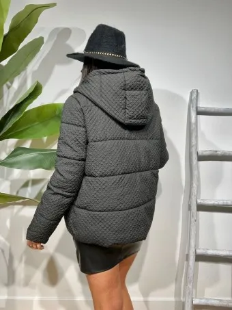 Chaqueta Acolchada KLISSE Negro