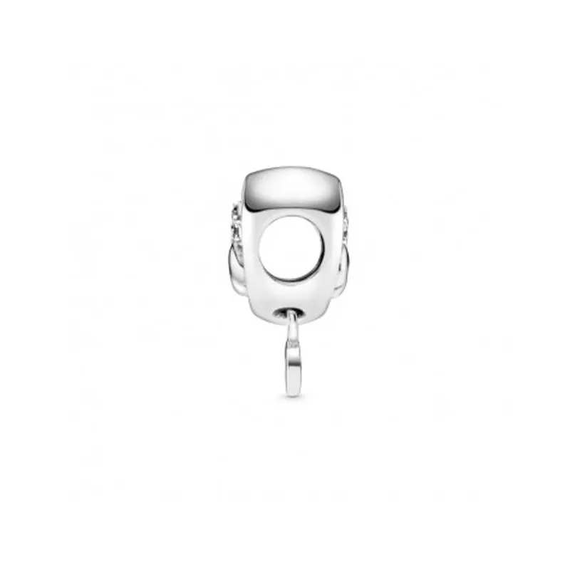 Charm Corazón y Huella de Pata Brillante 798873C01