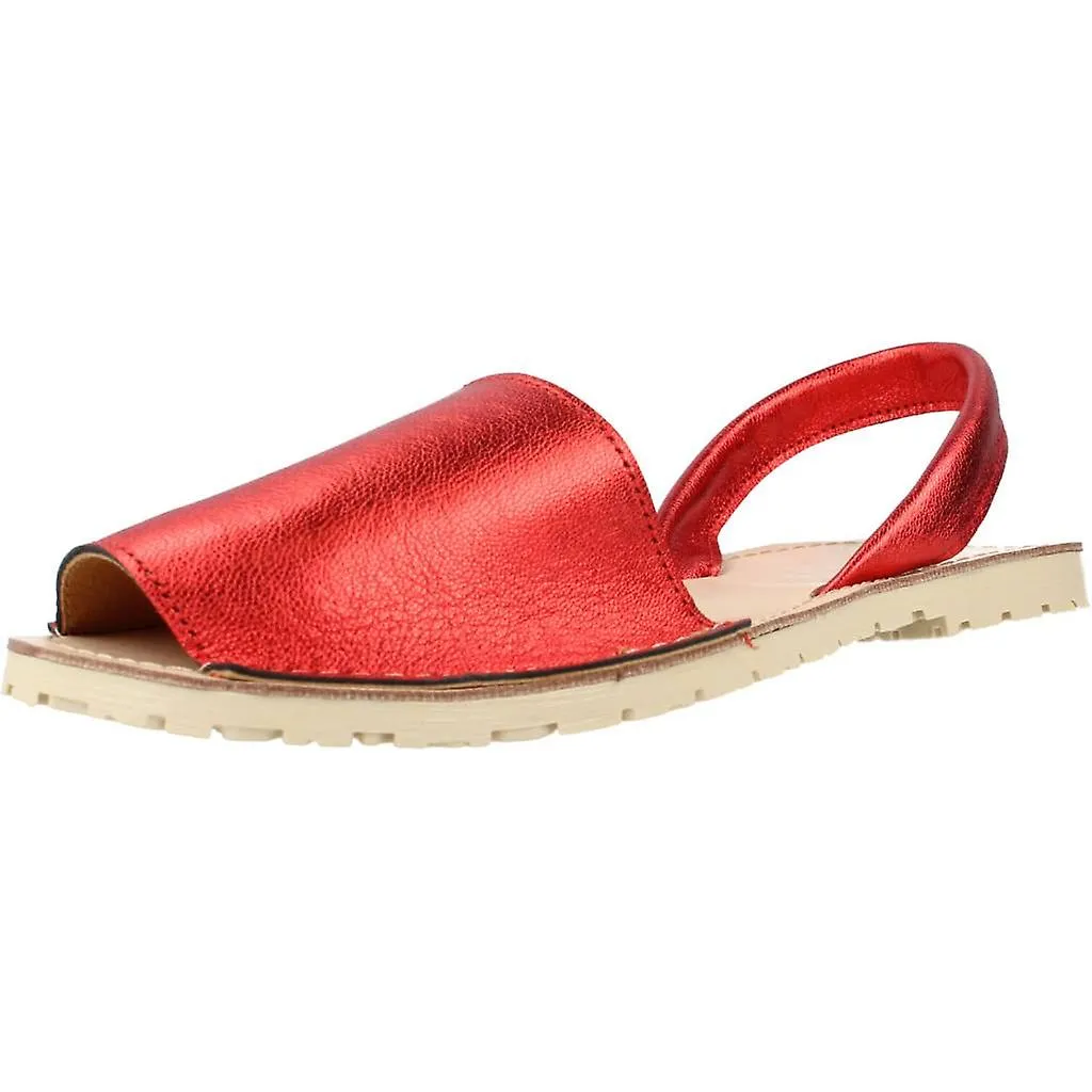 Clara Duran Sandalias Menorcd Color Rojo