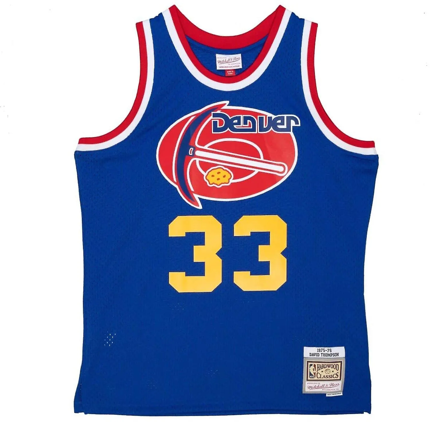 DAVID THOMPSON DENVER NUGGETS 197576 CAMISETA SWINGMAN