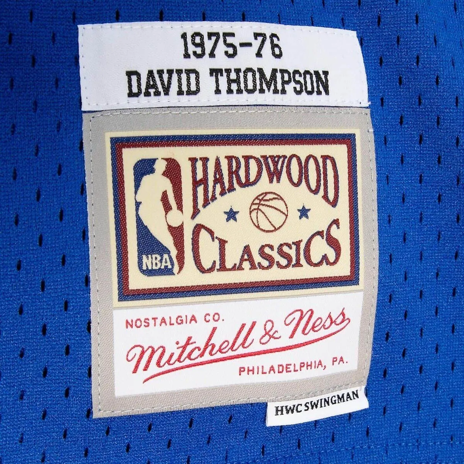 DAVID THOMPSON DENVER NUGGETS 197576 CAMISETA SWINGMAN