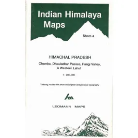 ed. leomann maps pu. Indian Himalaya 4 - Himachal Pradesh