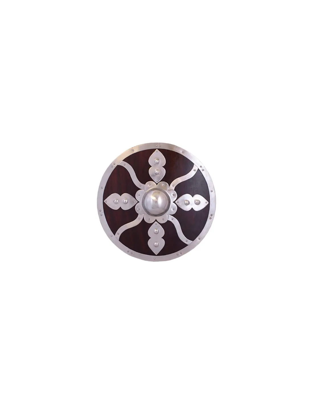 Escudo vikingo madera y acero