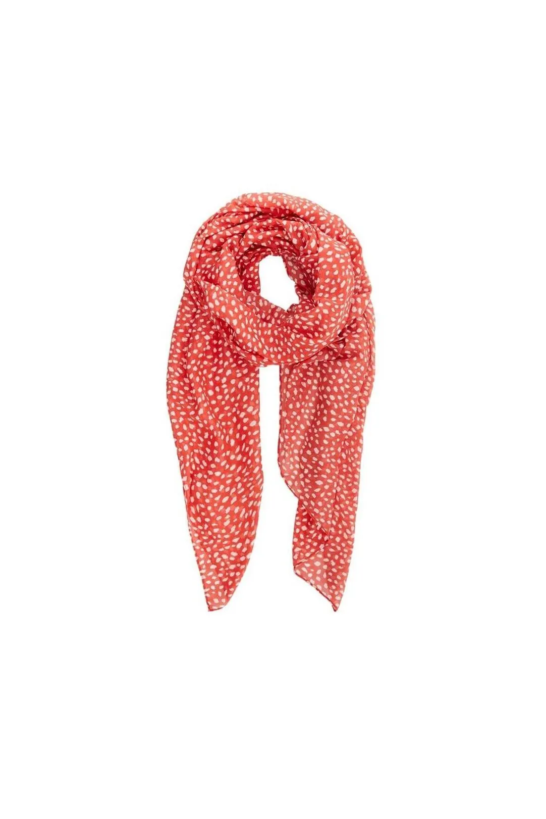 FULAR ESTAMPADO PCROYA ROJO