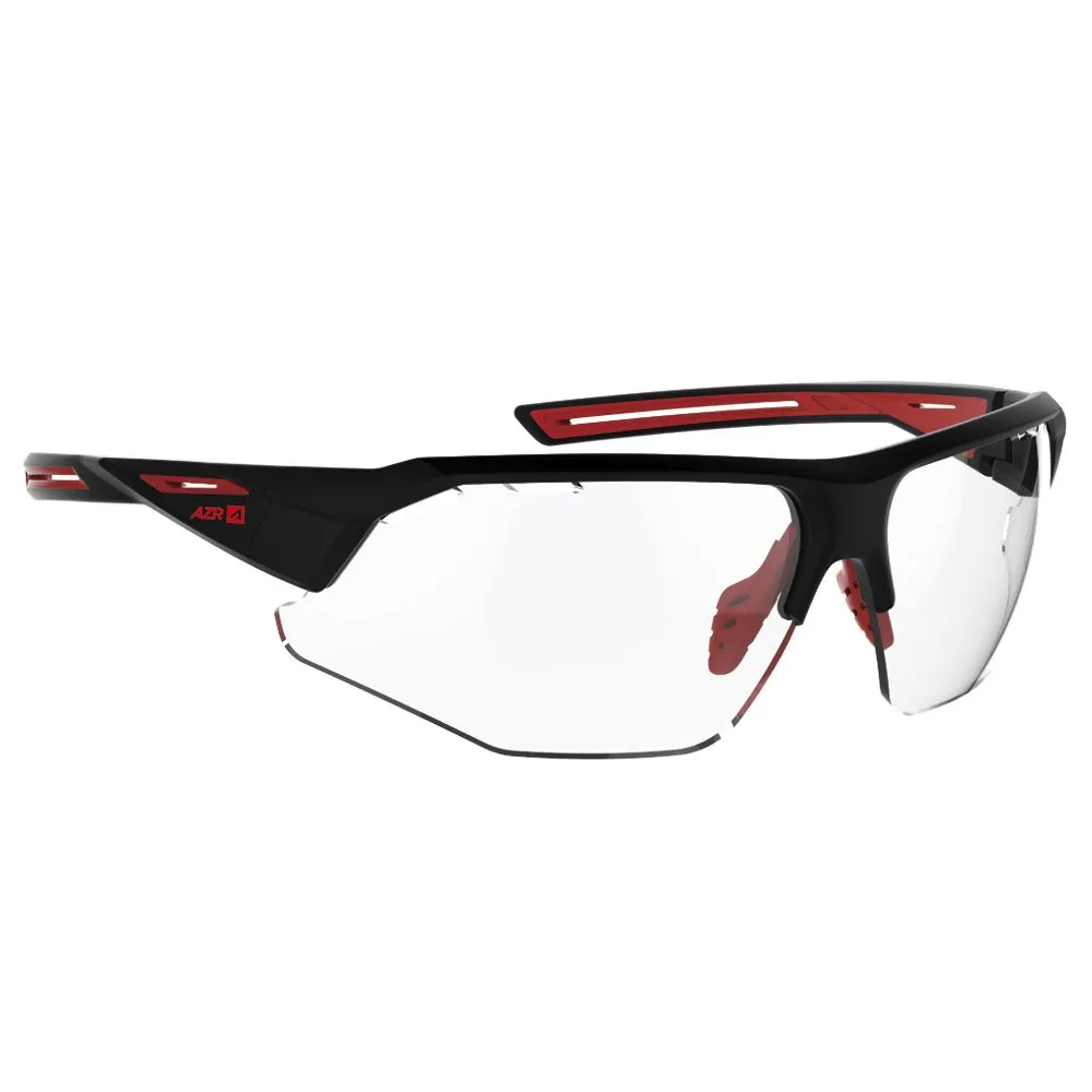Gafas AZR Galibier Noire Mate Rouge Irise Rouge Photochromique
