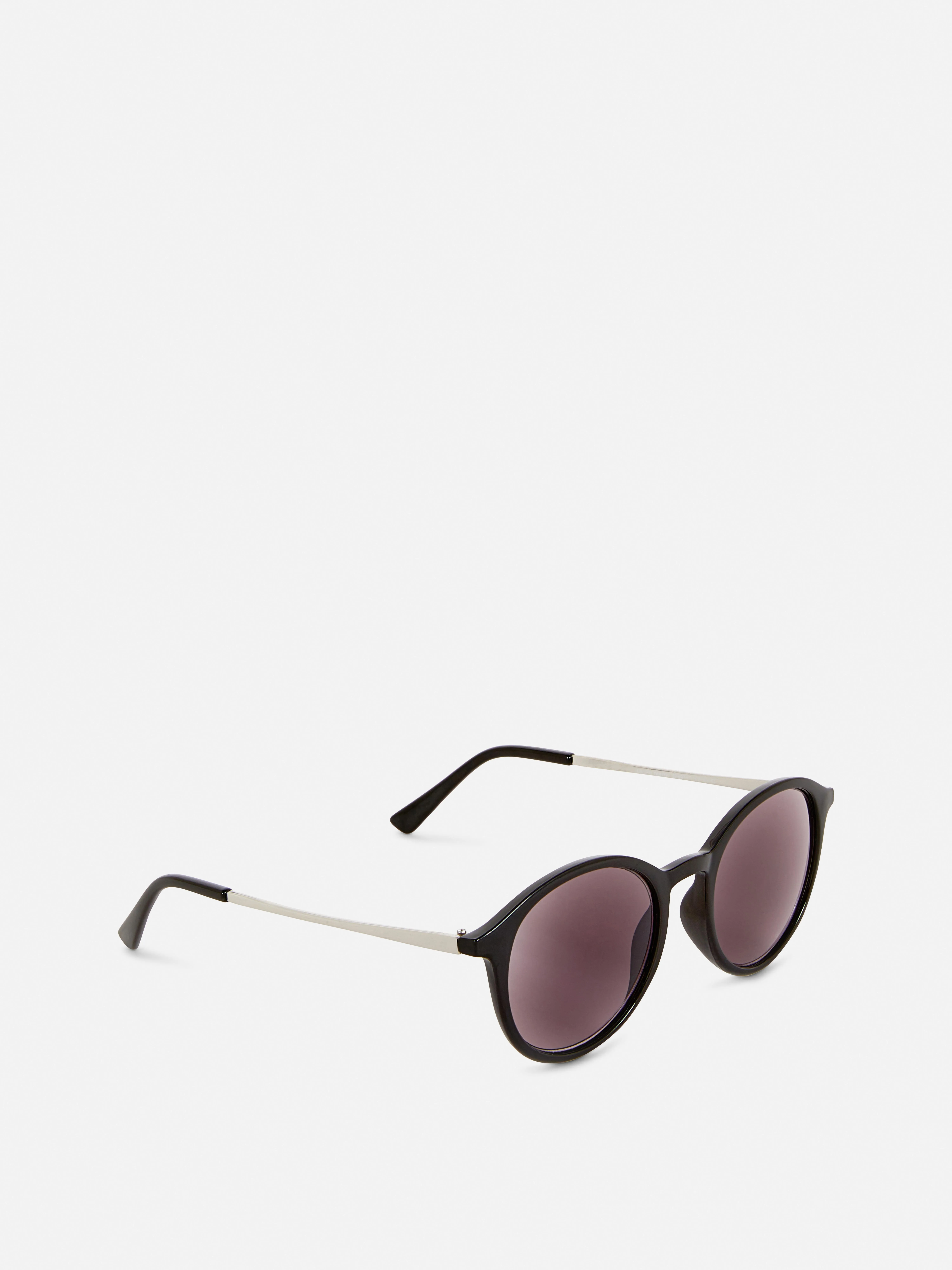 Gafas de lectura redondas tintadas