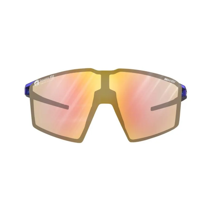 GAFAS DE SOL JULBO EDGE (CáPSULA GFDJ: AZUL METáLICO / BLANCO REACTIV 13 LAGP) CAT. 13