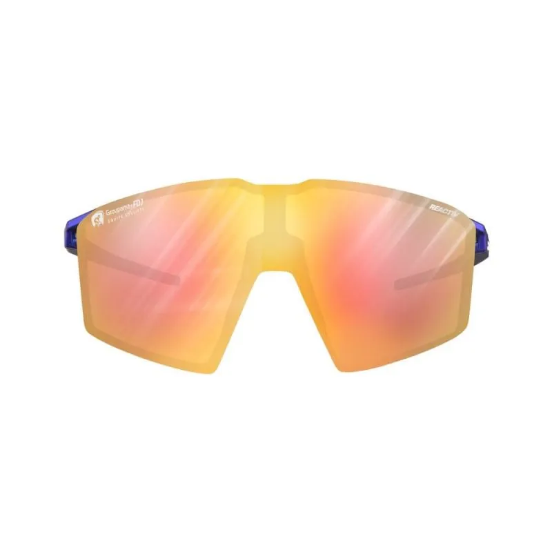GAFAS DE SOL JULBO EDGE (CáPSULA GFDJ: AZUL METáLICO / BLANCO REACTIV 13 LAGP) CAT. 13