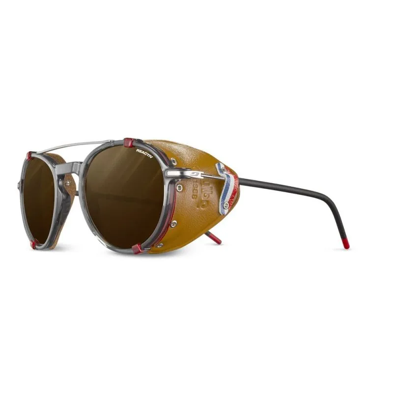 GAFAS DE SOL JULBO LEGACY (BLACK TRANSLU/REACTIV RED 24 POLAR) CAT. 24