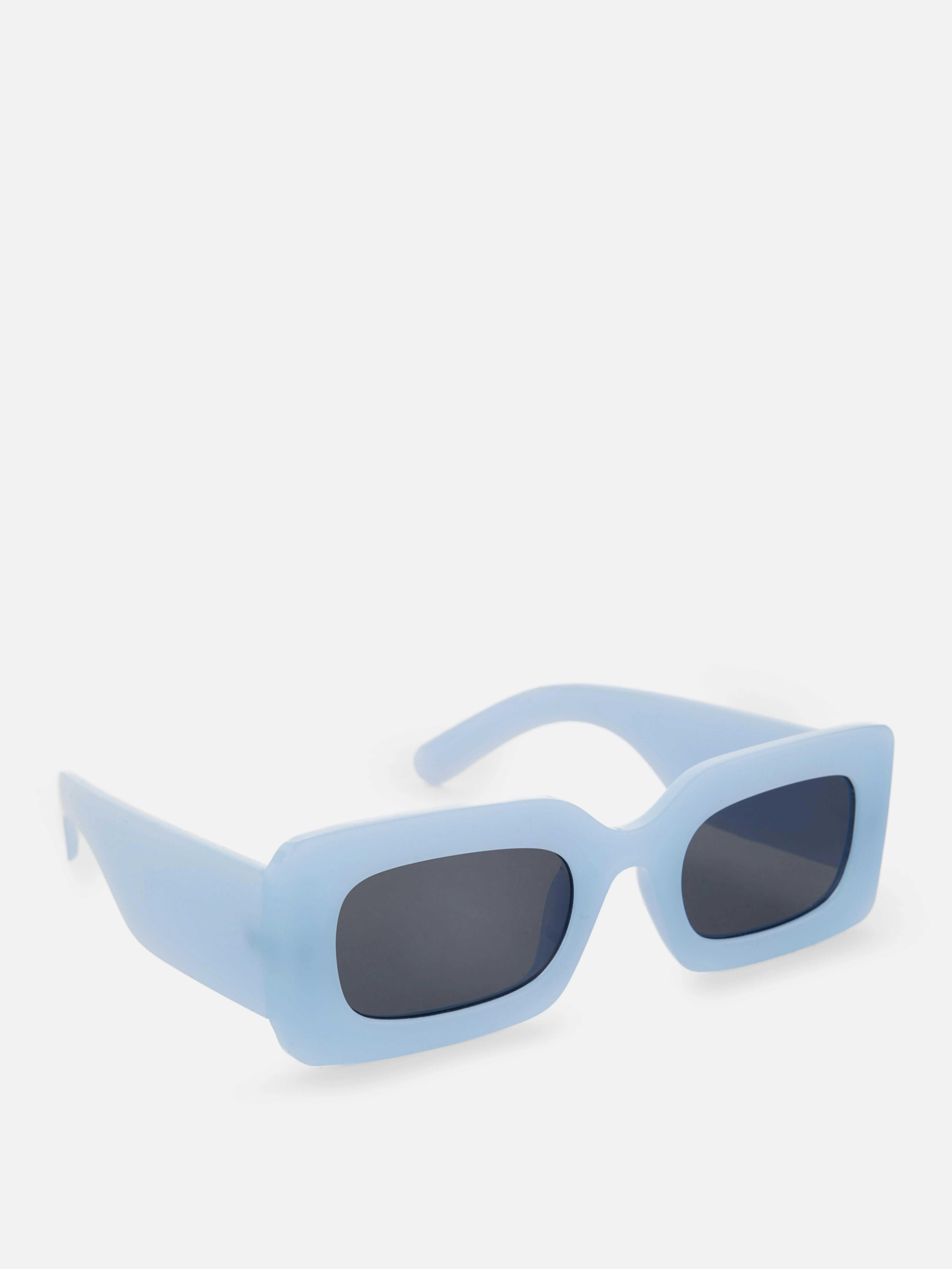 Gafas de sol rectangulares de montura gruesa