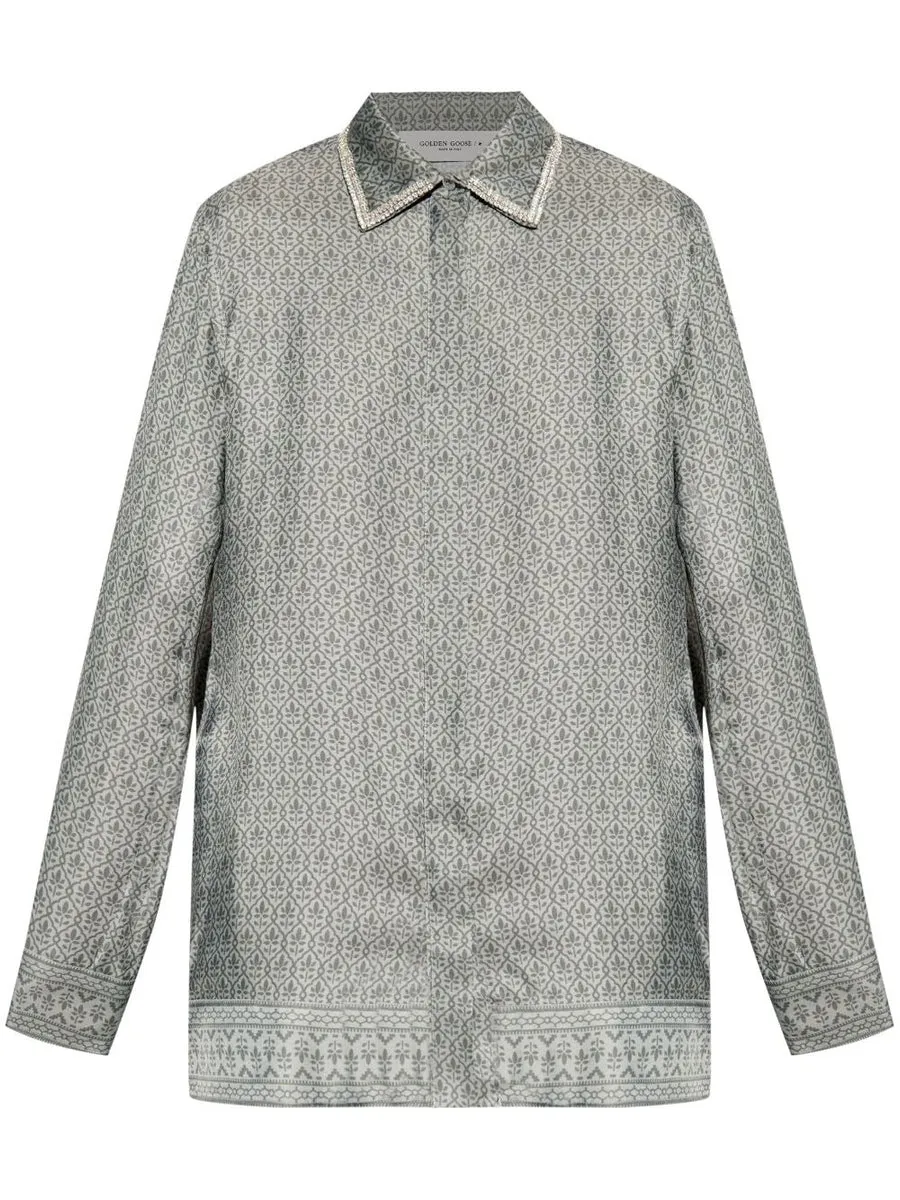 GOLDEN GOOSE PRINT SHIRT