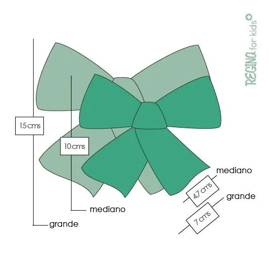 Lazo grosgrain visón