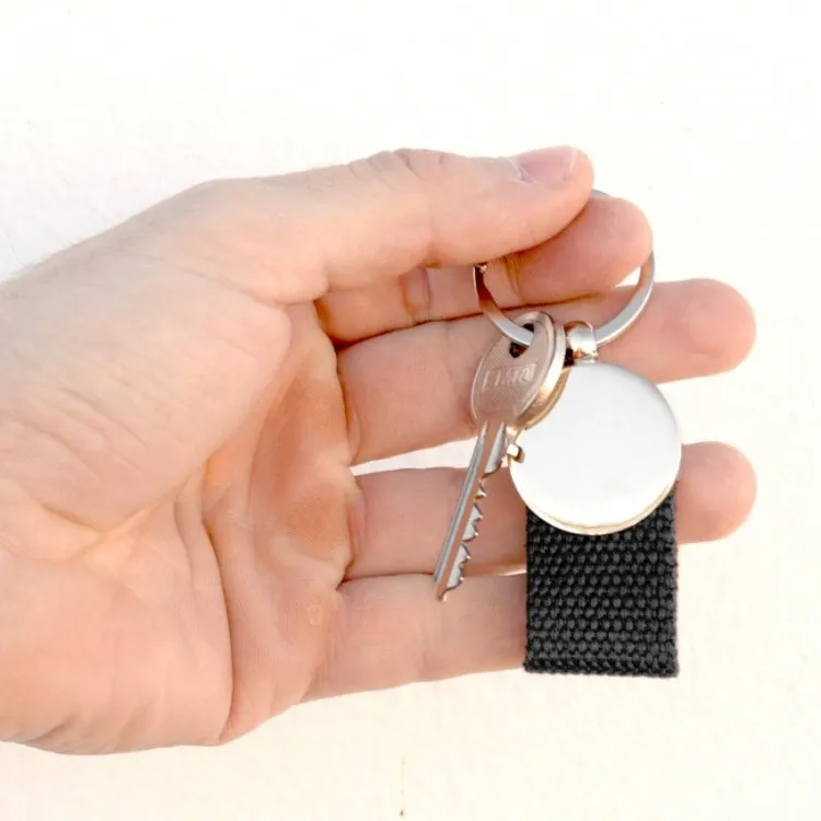 LLAVERO PERSONALIZADO EN ACERO INOX.