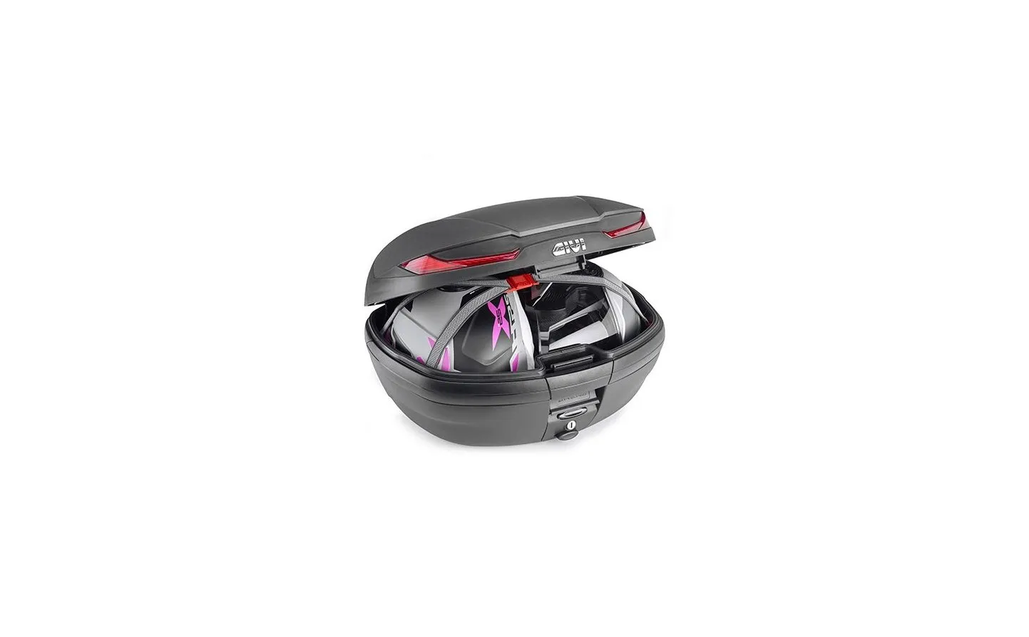 Maleta Givi V45 Arena 45L Negro Rojo |V45NT|