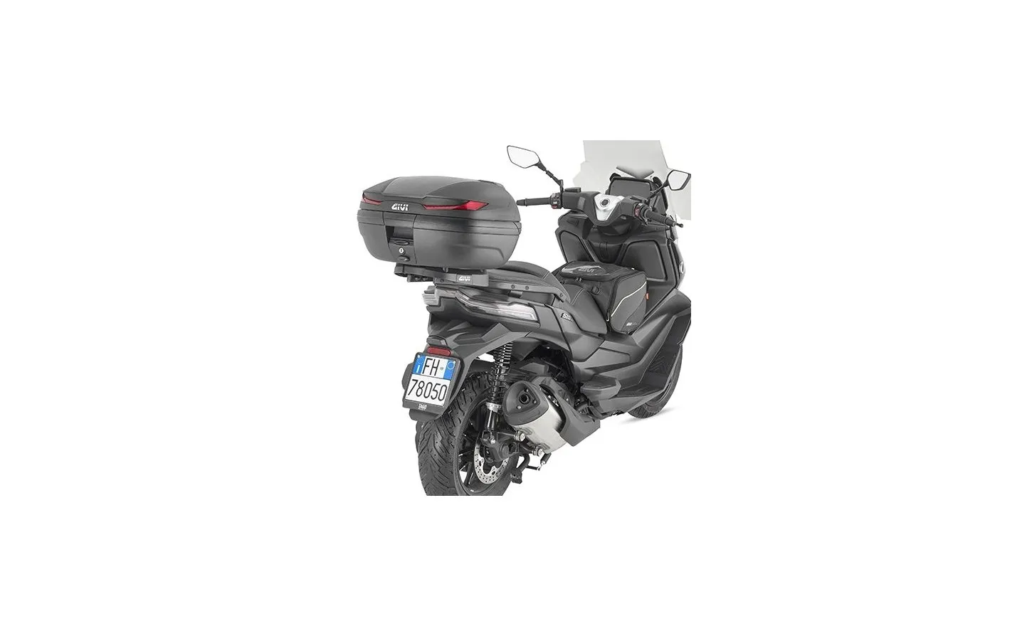 Maleta Givi V45 Arena 45L Negro Rojo |V45NT|