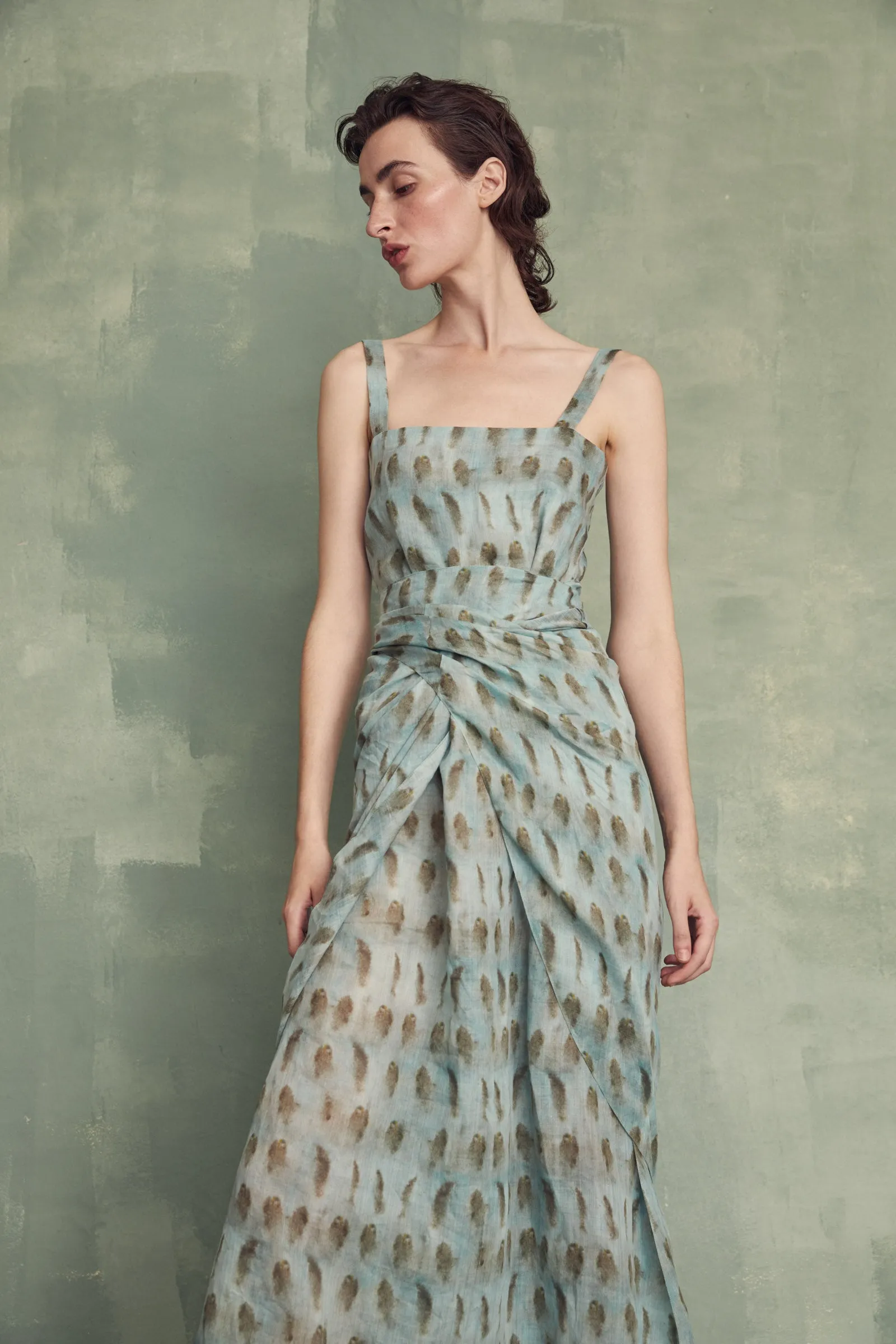 Nina, shito print dress