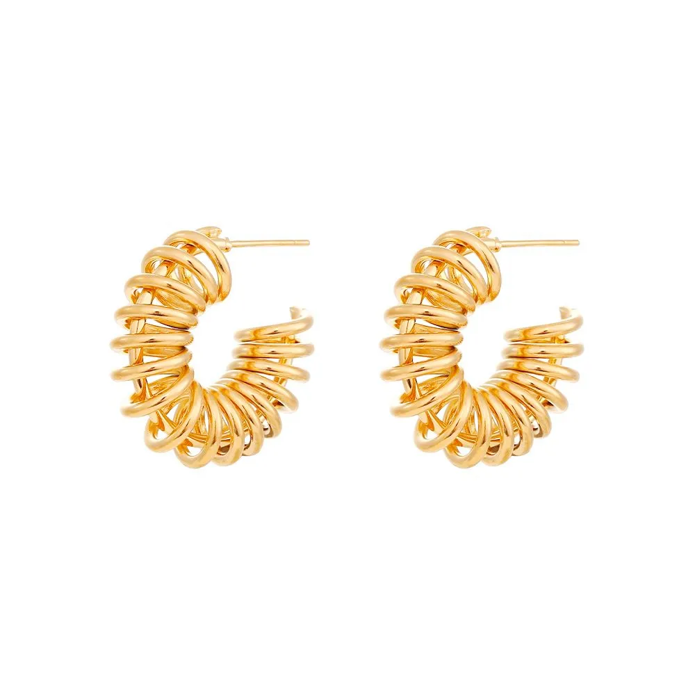 Pendientes Aros Kozani Oro (PAR)