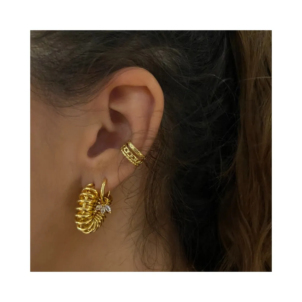 Pendientes Aros Kozani Oro (PAR)