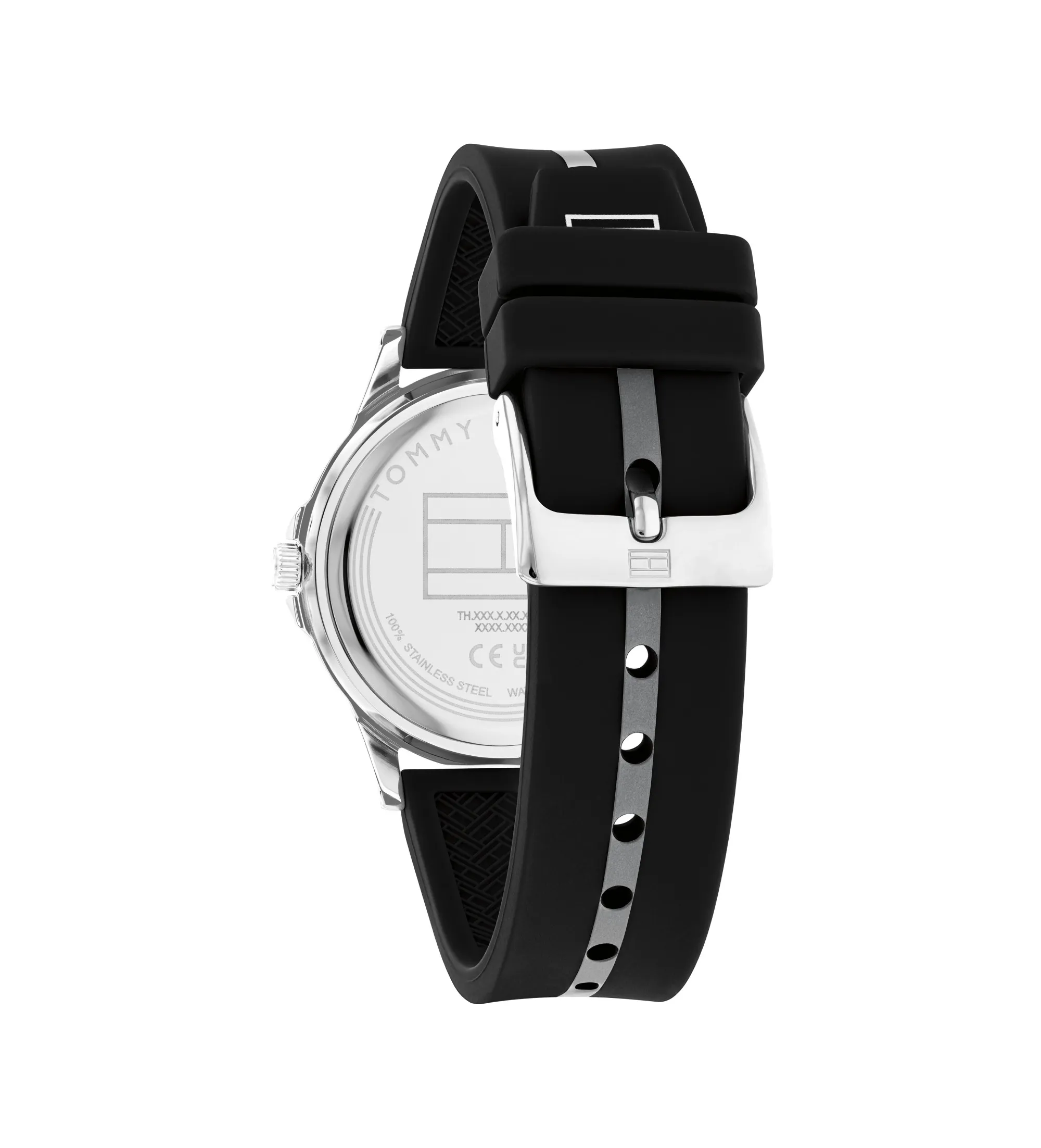 Reloj Analógico Acero negro