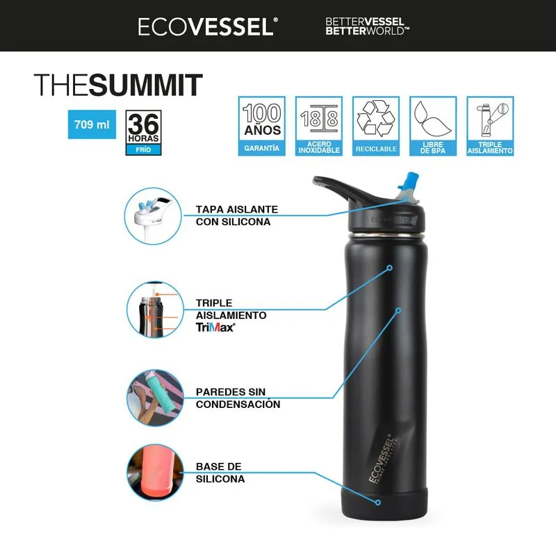 Termo Ecovessel Summit Acero Inox 710 ml