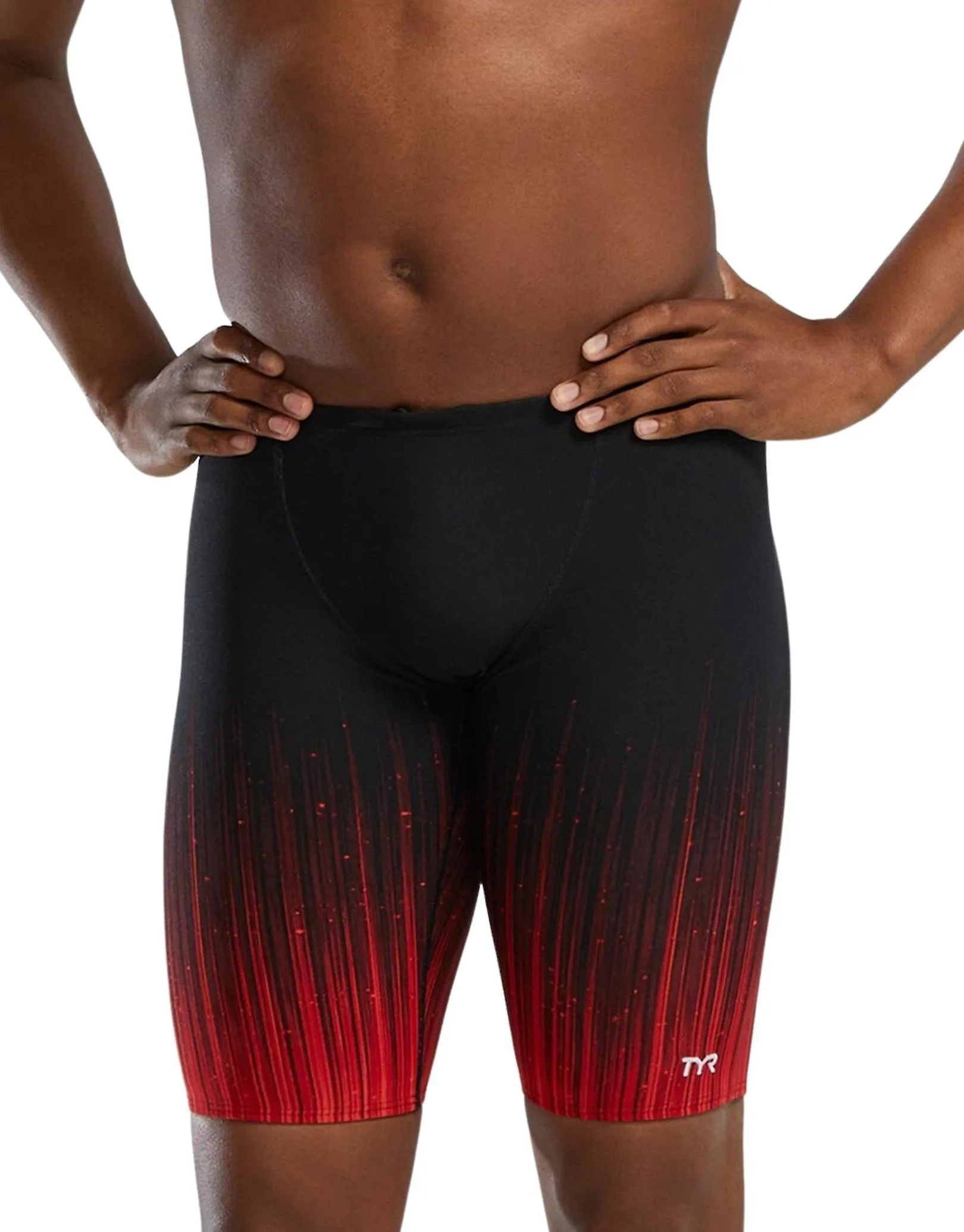 TYR SPEEDWARP DURAFAST ELITE SWIM JAMMER  ROJO