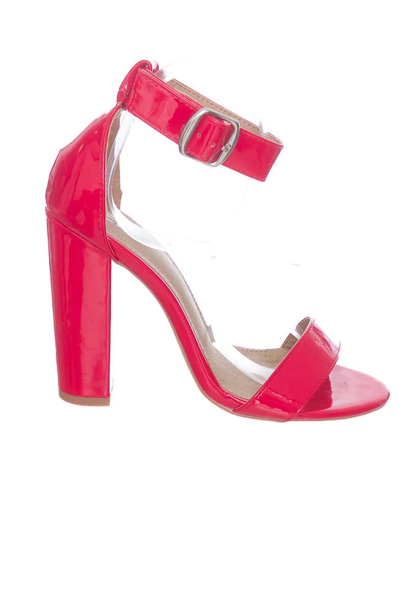ZAPATOS COLOR ROJO  ELA